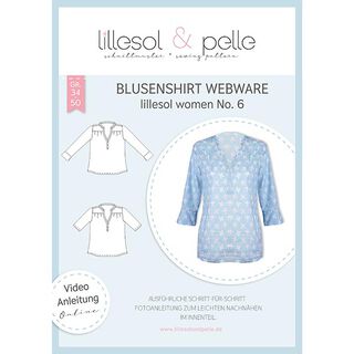 Blusenshirt Webware | Lillesol & Pelle No. 6 | 34-50, 