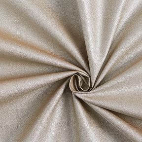 Beschichtete Baumwolle Glitzer – gold metallic, 