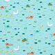 Baumwolljersey auf dem Teich | PETIT CITRON – aquablau,  thumbnail number 1