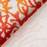 Dekostoff Halbpanama feine Korallen– terracotta/natur – terracotta/natur,  thumbnail number 4