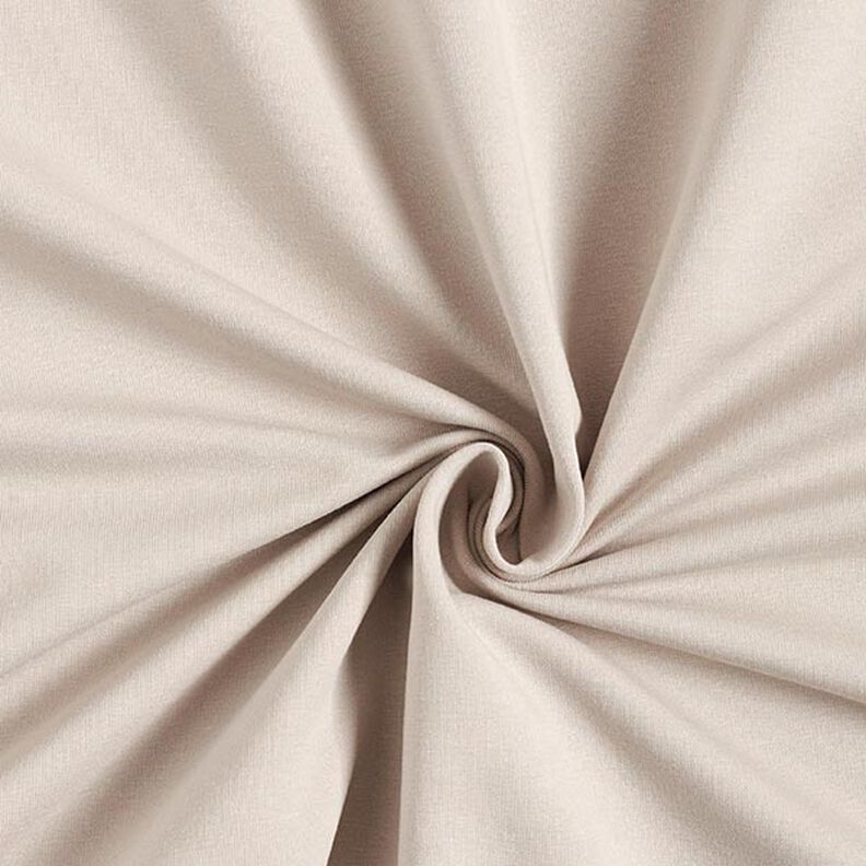 Leichter French Terry Uni – natur,  image number 1