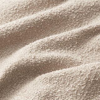 Polsterstoff Bouclé – beige, 