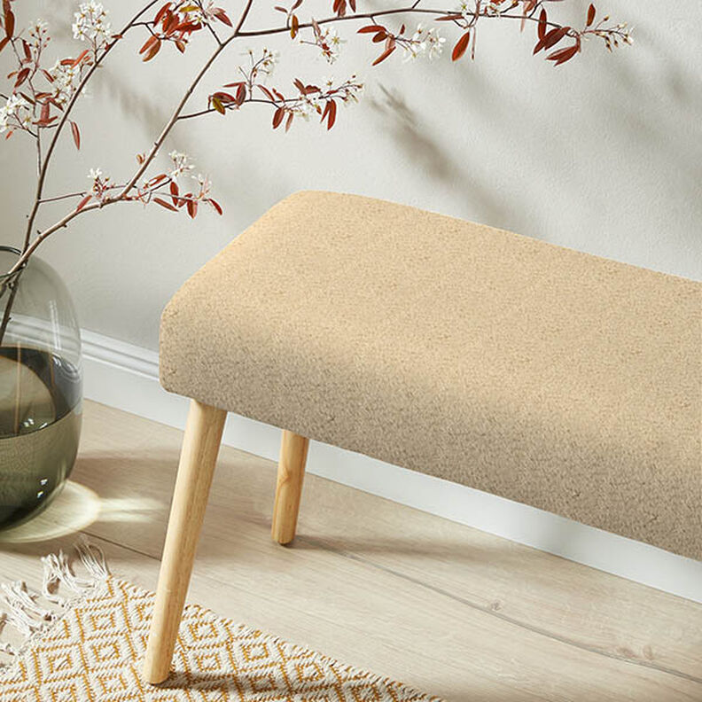 Polsterstoff Kunstfell – beige,  image number 5