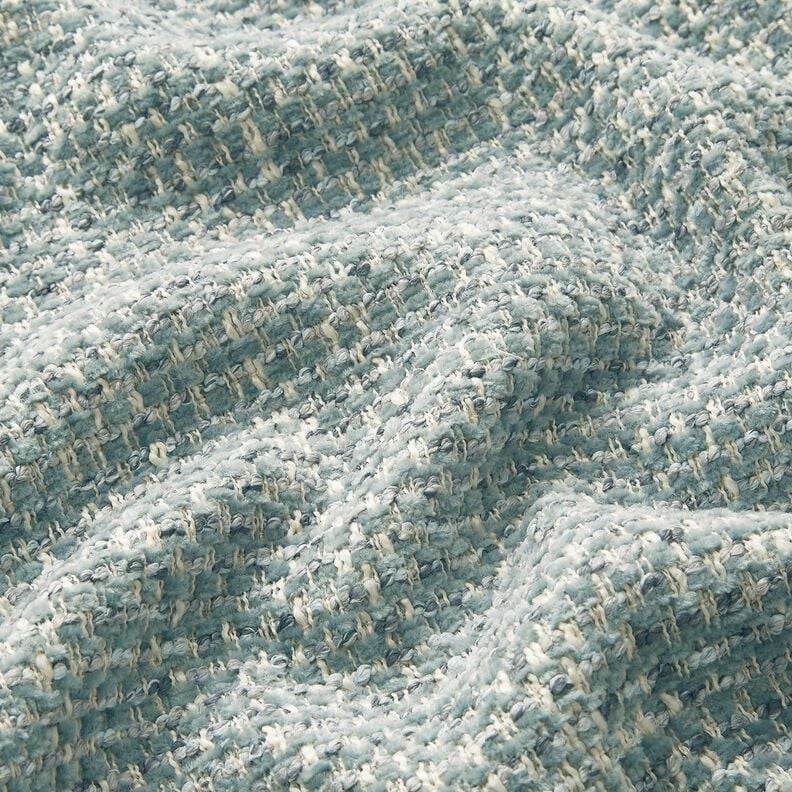 Polsterstoff bunte Boucléoptik – schilf/creme, image number 2