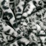 Kunstfell Schneeleopard – silber/anthrazit,  thumbnail number 3