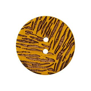 Kokosknopf 2-Loch  – terracotta, 