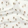 Baumwolljersey süße Blumen Digitaldruck | Poppy Fabrics – elfenbein/karamell,  thumbnail number 2