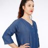 FRAU EDDA gerades Blusenkleid mit Knopfleiste und Taschen | Studio Schnittreif | XS-XXL,  thumbnail number 9