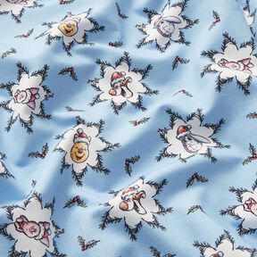 French Terry Sommersweat Winnie the Pooh Lizenzstoff | Disney – hellblau, 