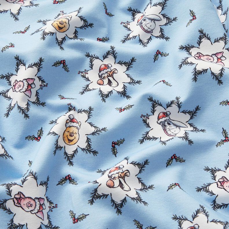 French Terry Sommersweat Winnie the Pooh Lizenzstoff | Disney – hellblau,  image number 2