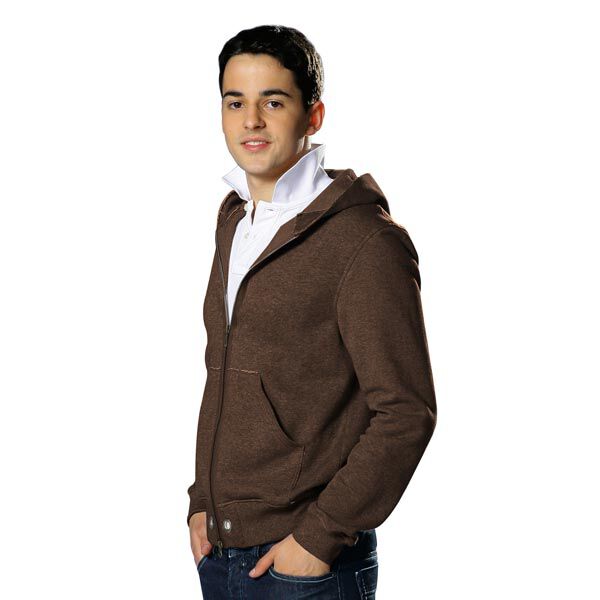 Softshell Uni – dunkelbraun | Reststück 100cm