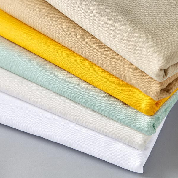 Dekostoff Canvas – weiss | Reststück 50cm