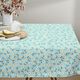 Dekostoff Halbpanama Gänseblümchen – babyblau/weiss,  thumbnail number 7
