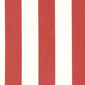 Markisenstoff Streifen Toldo – weiss/karminrot, 
