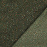 Teddyplüsch Tweed Melange | Poppy Fabrics – dunkelgrün,  thumbnail number 4