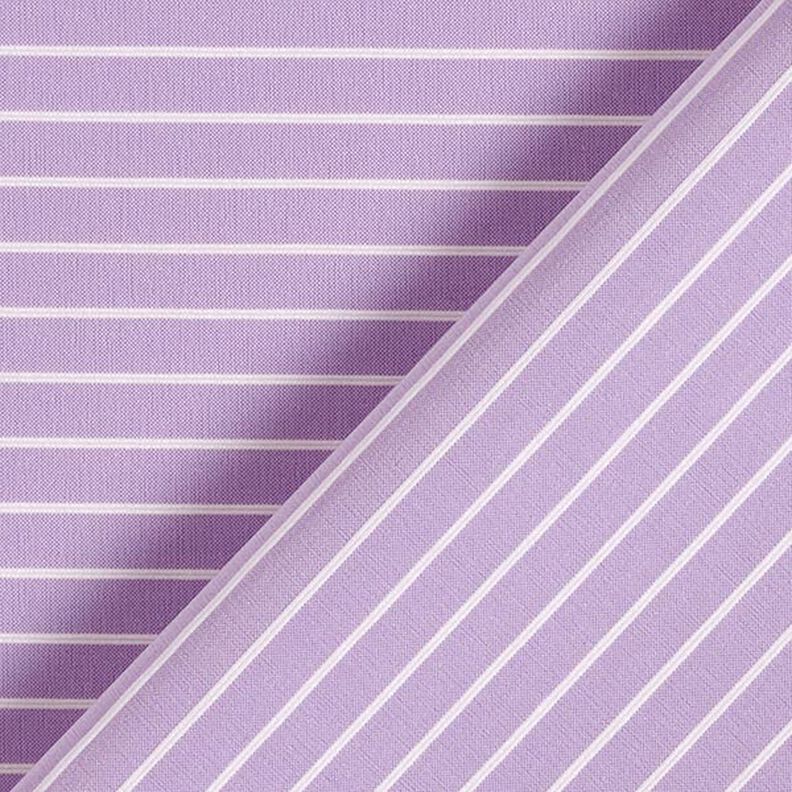 Stretchstoff Querstreifen längselastisch – pastellviolett, image number 4