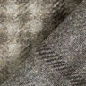 Mantelstrick Woll-Mix Karo – taupe,  thumbnail number 4