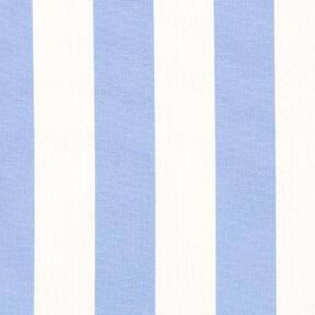 Markisenstoff Streifen Toldo – weiss/hellblau, 