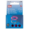 Ösen mit Scheiben [20 Stück | Ø 11 mm] | Prym – pink/silber metallic,  thumbnail number 1