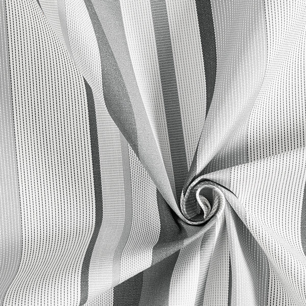 Outdoorstoff Canvas Streifen – grau, image number 3