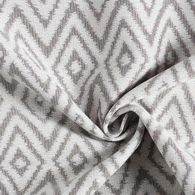Outdoorstoff Jacquard Ethno – grau,  image number 3