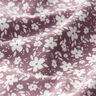 Baumwolljersey Blümchen bi-color – dunkelaltrosa | Reststück 70cm,  thumbnail number 2