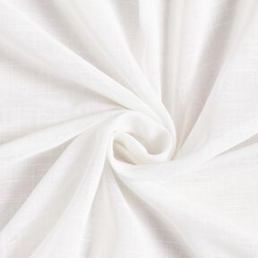 Gardinenstoff 300cm (flame retardent) Uni &ndash; weiss | Restst&uuml;ck 50cm, 