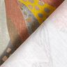 Dekostoff Halbpanama tropische Blätter – senf/terracotta,  thumbnail number 4