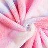 Kunstfell diagonaler Farbverlauf – rosa/flieder,  thumbnail number 4