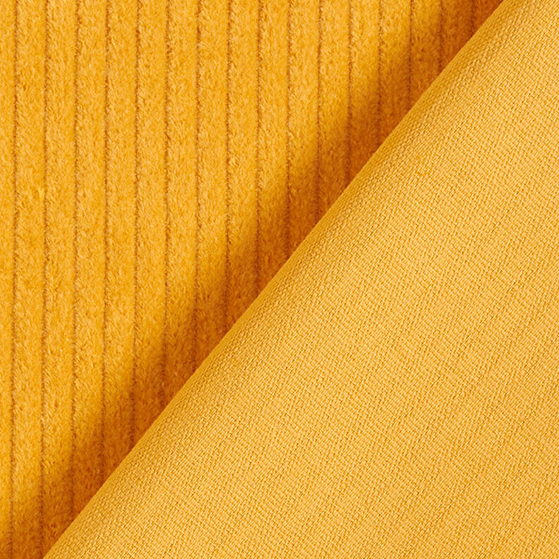 Breitcord vorgewaschen Uni – currygelb,  image number 3
