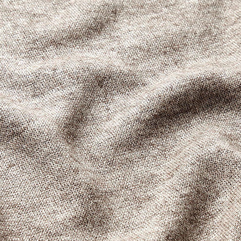 Strickstoff Viskose-Mix Melange – cashew,  image number 2