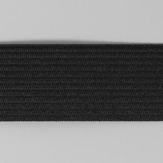 Glattes Gummiband 580 – schwarz | YKK, 