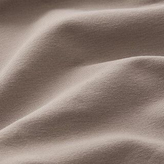 Leichter French Terry Uni – taupe, 