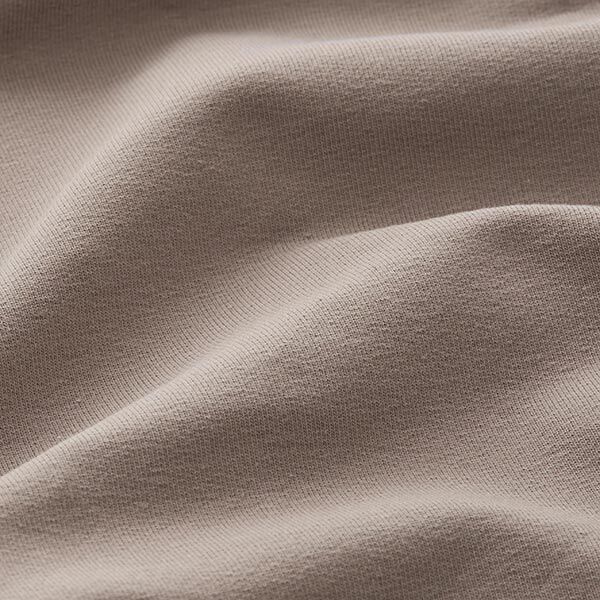 Leichter French Terry Uni – taupe,  image number 4