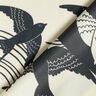 Satin-Panel Schwalben | Katia Fabrics – anthrazit/creme,  thumbnail number 4