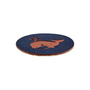 Zierteil Wal [ 23 mm ] – marineblau, 