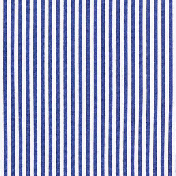 Baumwoll-Stretch Streifen – marineblau/weiss | Reststück 100cm