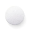 Bezogener Knopf, Bi-Stretch Gabardine – weiss,  thumbnail number 1