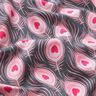 Baumwolljersey Pavo | Stoff&Liebe – schiefergrau/intensiv pink,  thumbnail number 2
