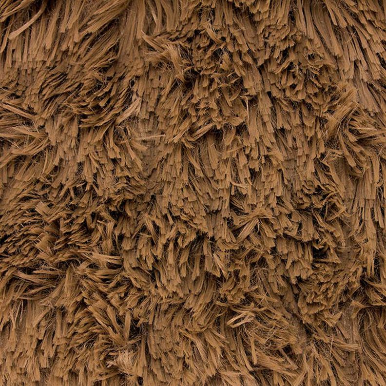 Zottelplüsch SHAGGY [1 M x 0,75 M | Flor: 30 mm] - braun | Kullaloo,  image number 2
