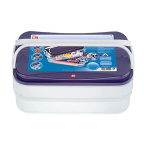 Click Box Jumbo Basismodell [ Maße: 40 x 26,5 x 17,5 cm ] | Prym – lila, 