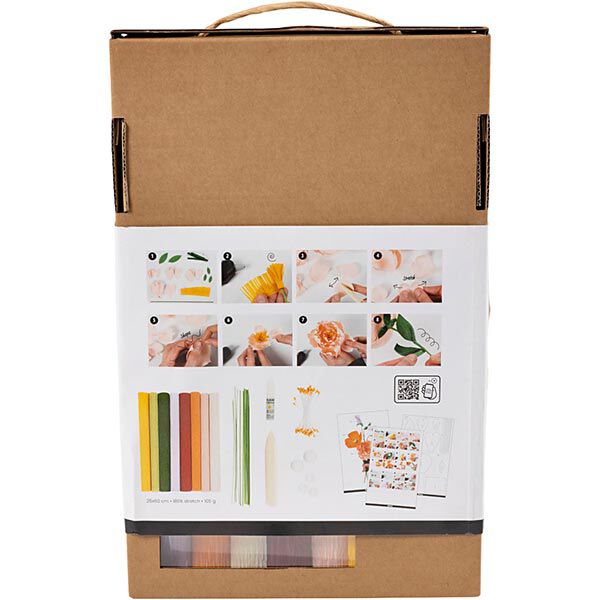 DIY-Lernset Blumen aus Krepppapier, image number 4