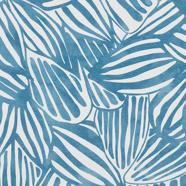 Outdoorstoff Canvas abstrakte Blätter – blau,  image number 6