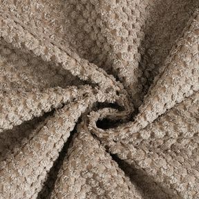 Polsterstoff weiches Strukturmuster – taupe, 