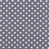 Baumwollpopeline Polka Dots – schiefergrau/weiss,  thumbnail number 1