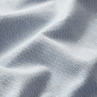 Dekostoff Jacquard recycelt – hellblau | Reststück 50cm