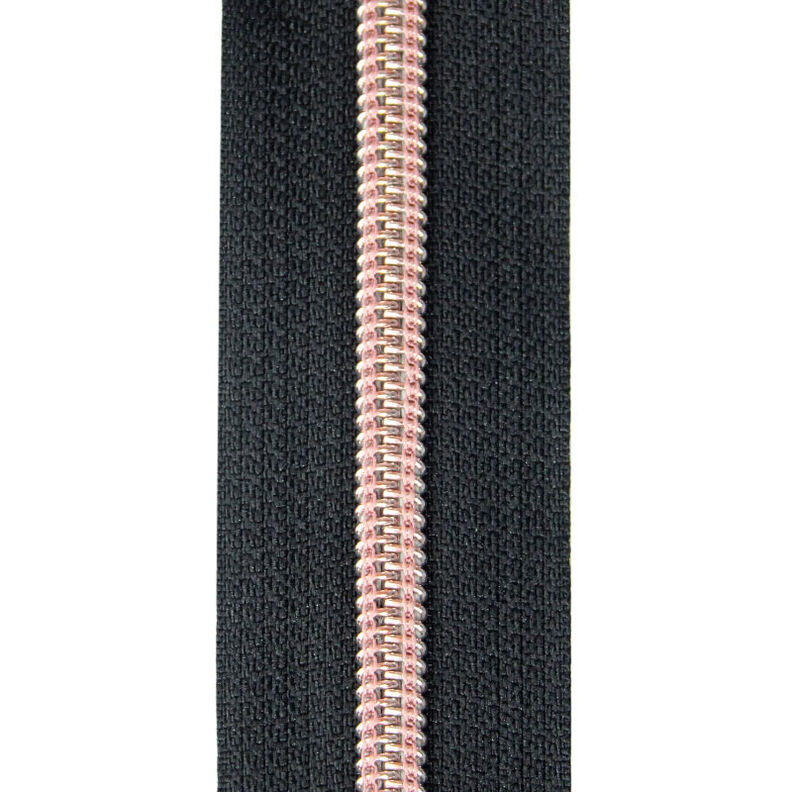 Endlosreißverschluss | Prym – roségold/schwarz,  image number 1