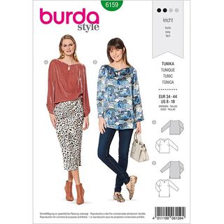 Tunika | Burda 6159 | 34-44, 
