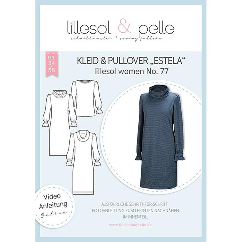 Kleid & Pullover Estela | Lillesol & Pelle No. 77 | 34-58,  image number 1