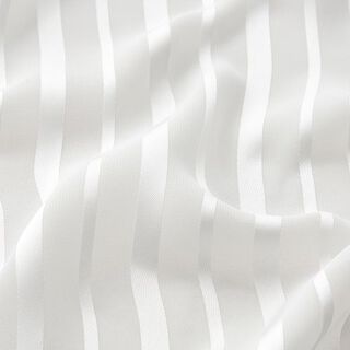 Chiffon Satinstreifen – weiss, 